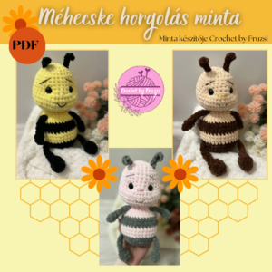 Méhecske - Horgolás minta
